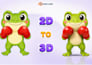 create cute 3d character, mascot and cartoon model for animation and 3d printing